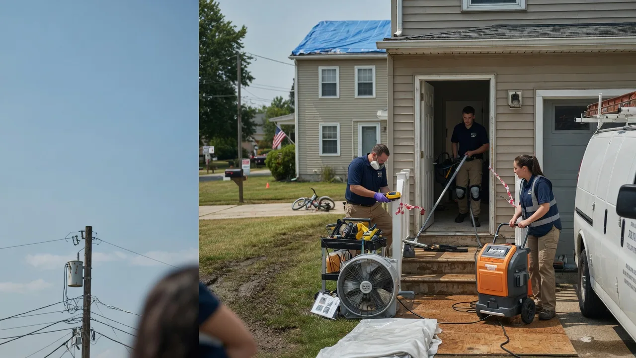 Water Damage Repair in Angola, LA near me
